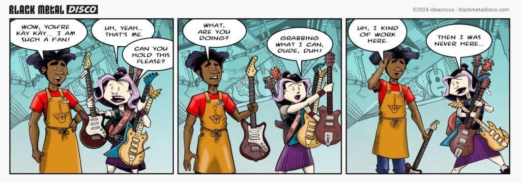Black Metal Disco Comic 013
