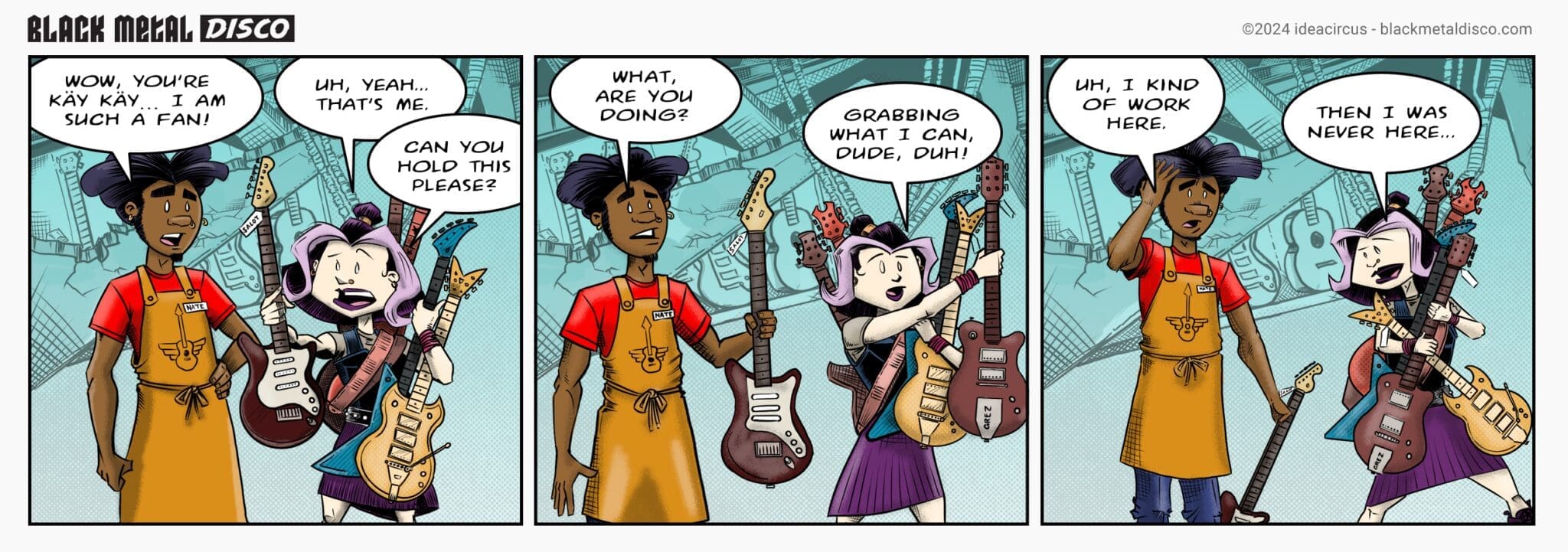 Black Metal Disco Comic 013